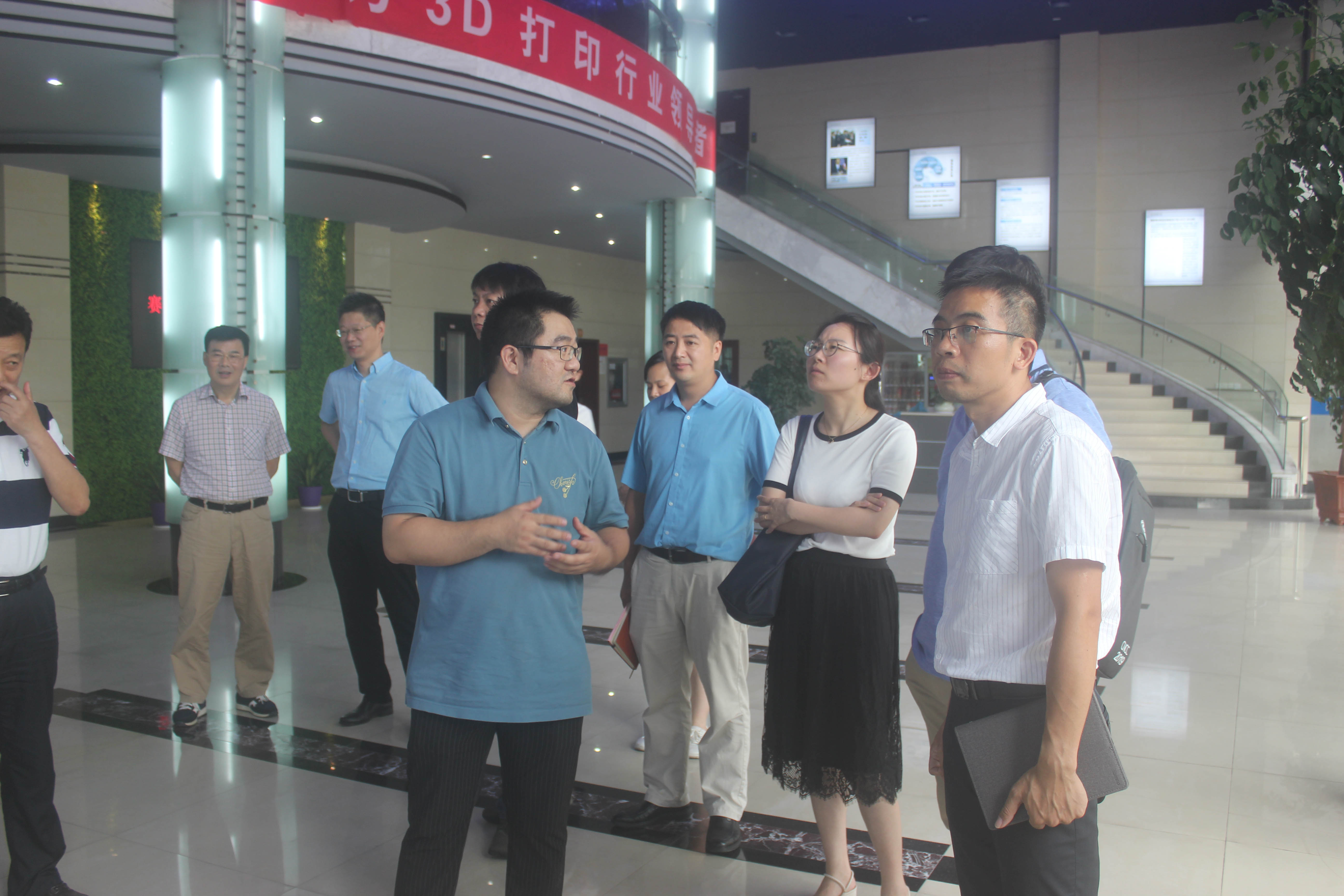 熱烈歡迎浙江科技學院科技專派員蒞臨浙創科技參觀走訪